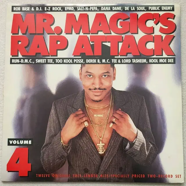 MR MAGIC'S RAP ATTACK V.A 2LP