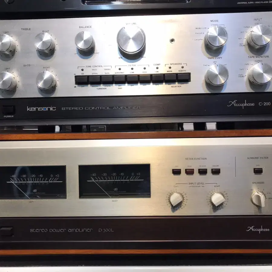 Accuphase P-300L 파워앰프 C-200 프리앰프세트