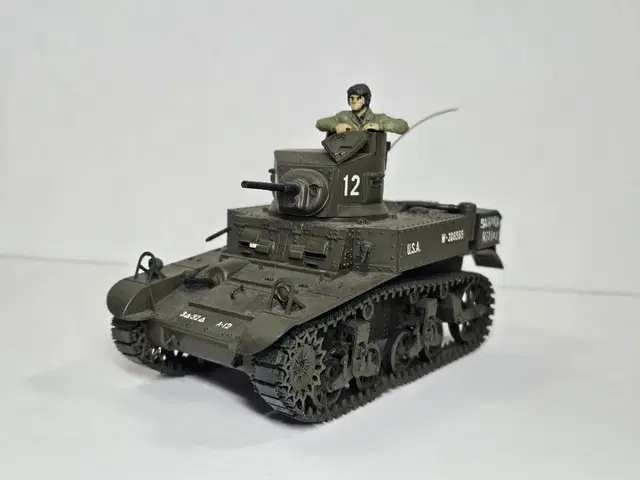 조립품 고전프라 [타미야] 1/35 U.S. M3 STUART 경전차