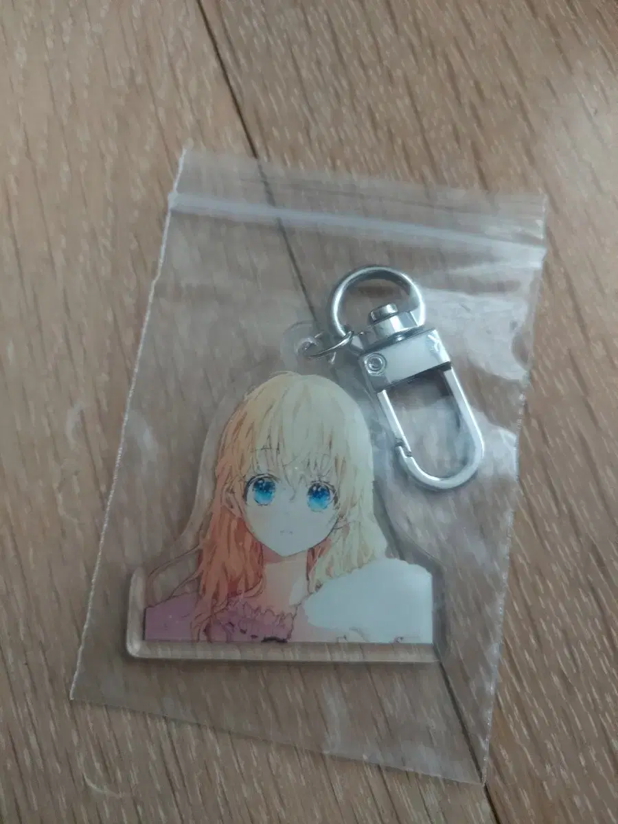 One day I became a princess unofficial goods keyring