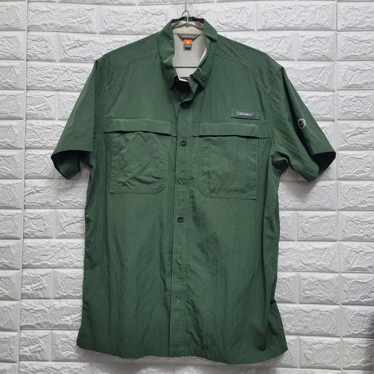 (Recommendation)XL-(EDDIE BAUER)Eddie Bauer poly short sleeve shirt 56*80