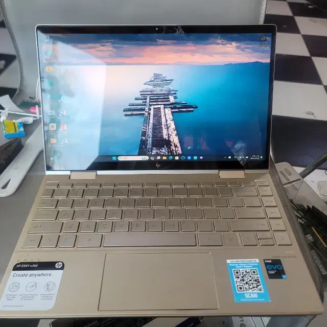 HP X360 I7 EVO 11세대 8G 512G WIN11 각종프로그램