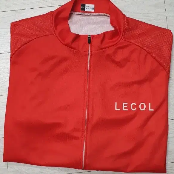 르꼴 LECOL(아쿠아) 반팔 자전거져지 2XL 110호 해외판!