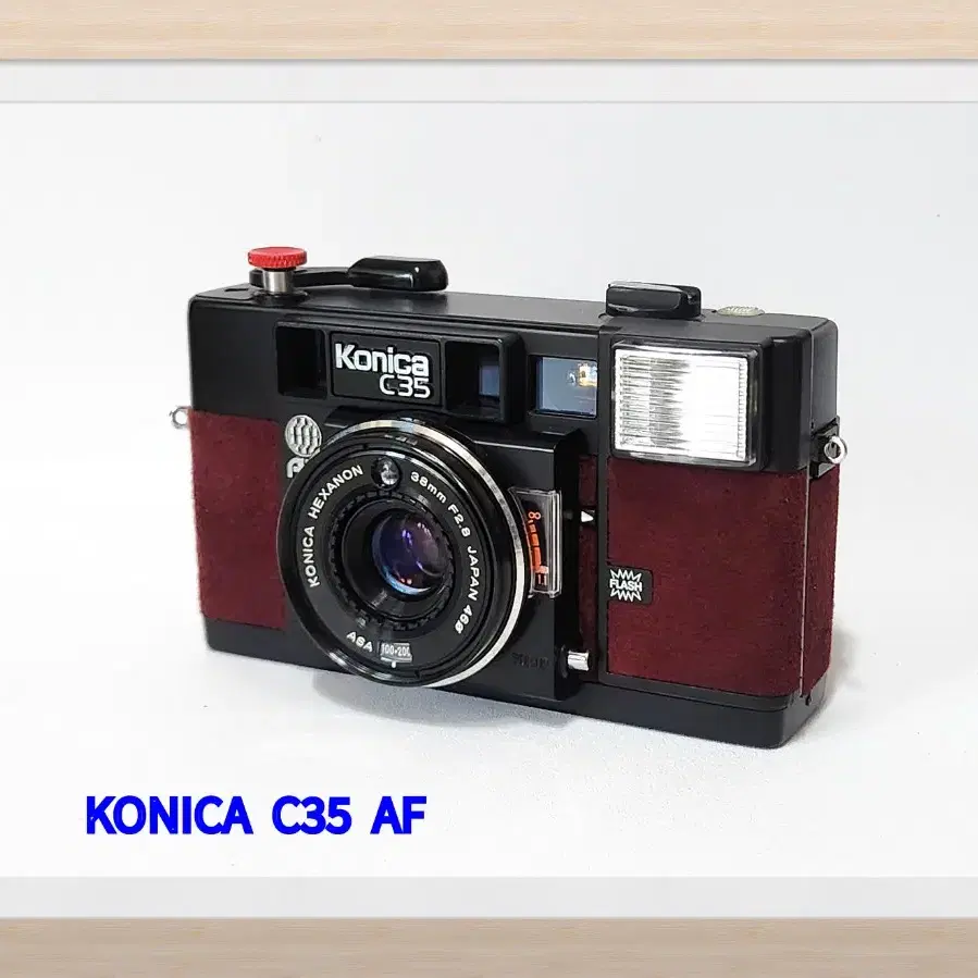 KONICA C35 AF. 필카.세모바디.정상작동.