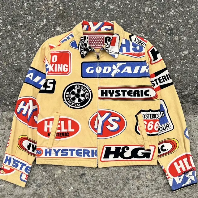 Hysteirc Glamour Gas Station Print Jacke