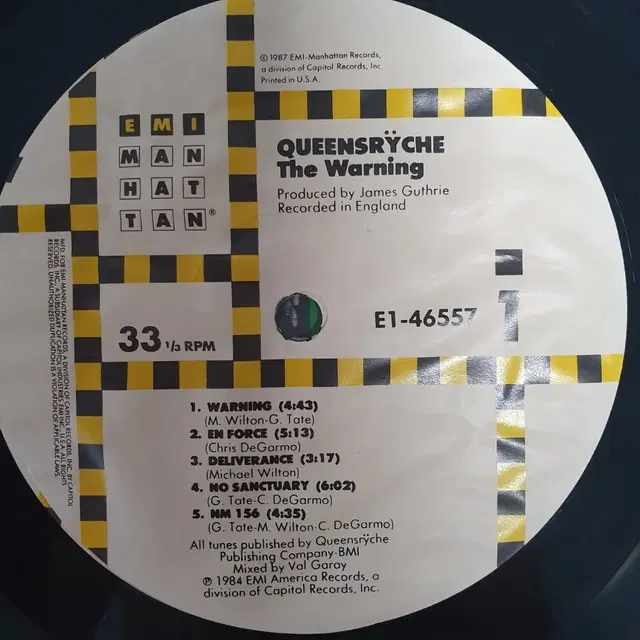 QUEENSRYCHE - THE WARNING LP(미국반)