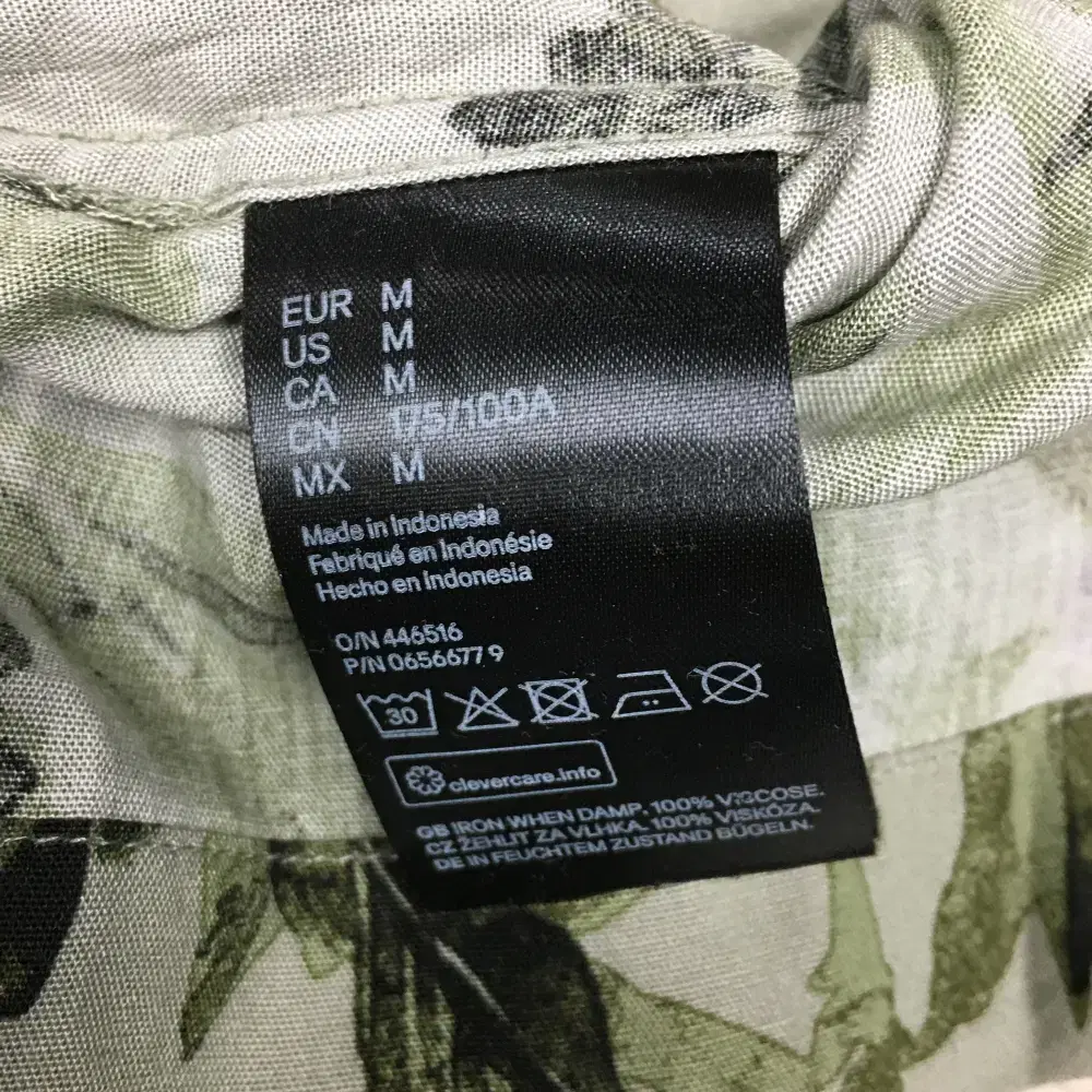 H&M 하와이안셔츠 새상품 만원샵