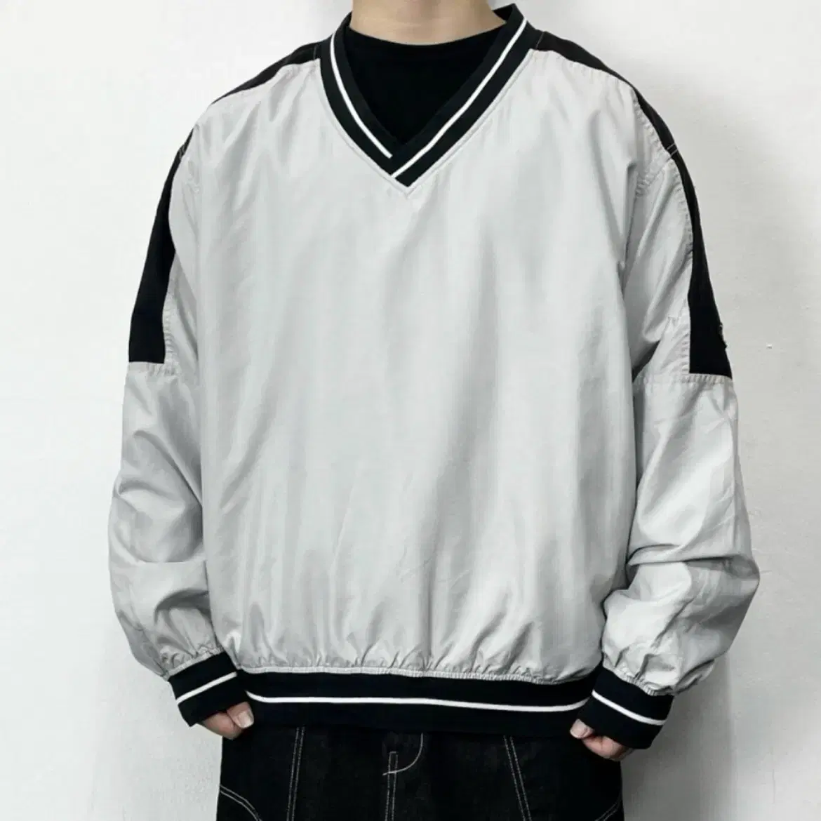 Nike Swoosh 00s Old School Oversized Metal Warm-Ups