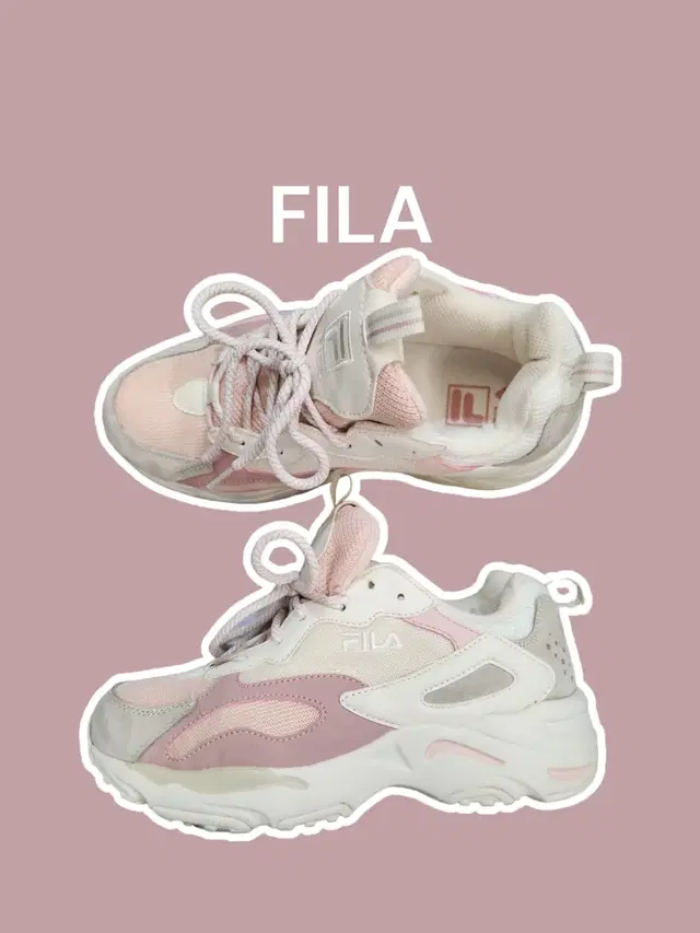 [250] FILA 휠라 레이트레이서 베이비핑크