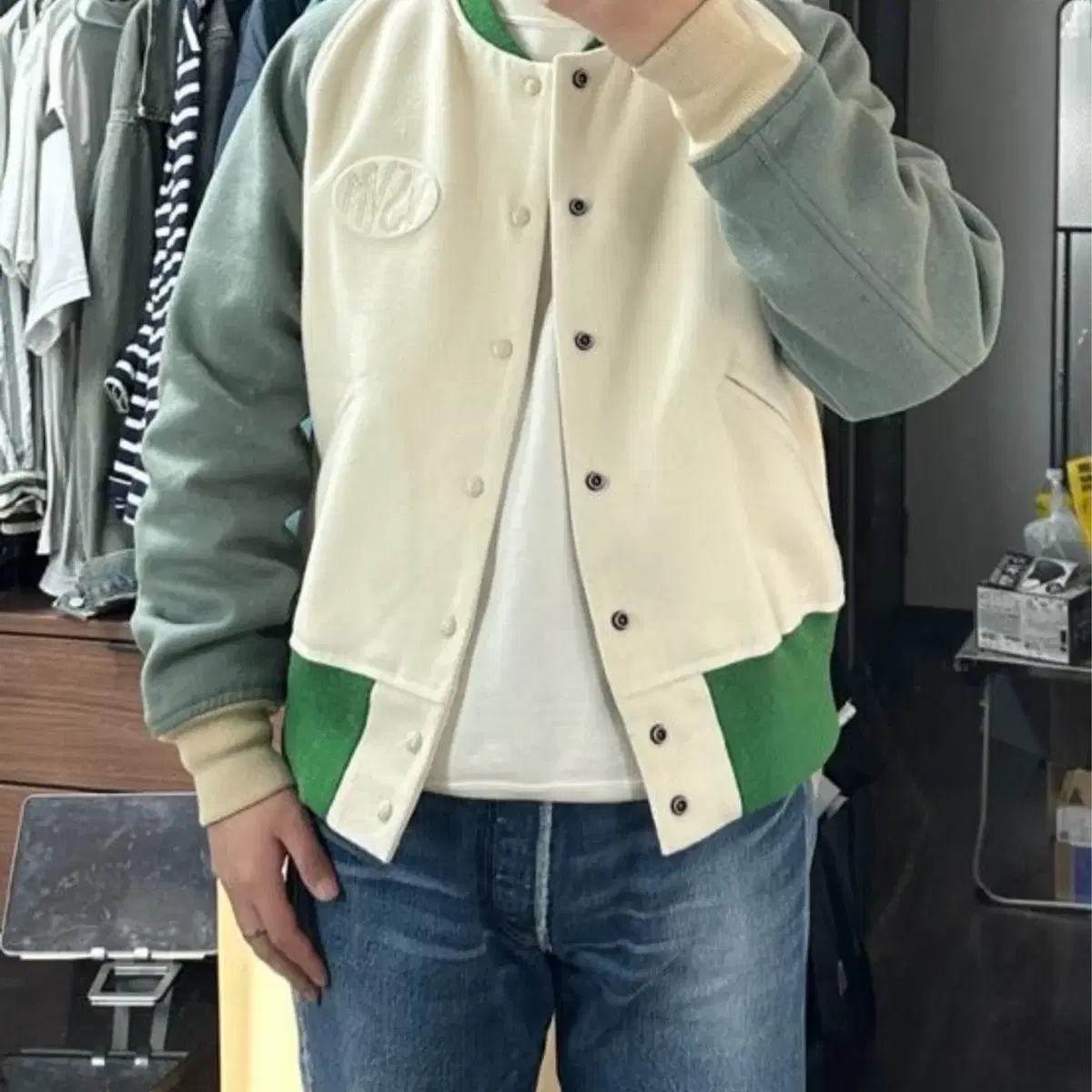 [2]비즈빔24SS Varsity JKT 바시티 자켓