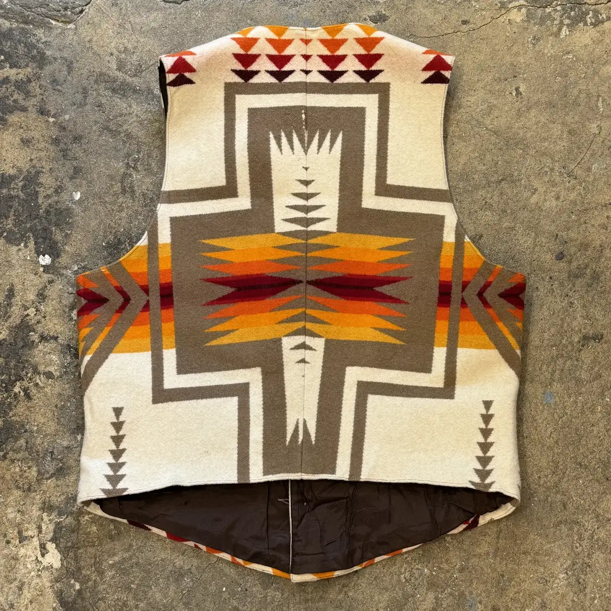 90s Pendleton Navajo Vest, M