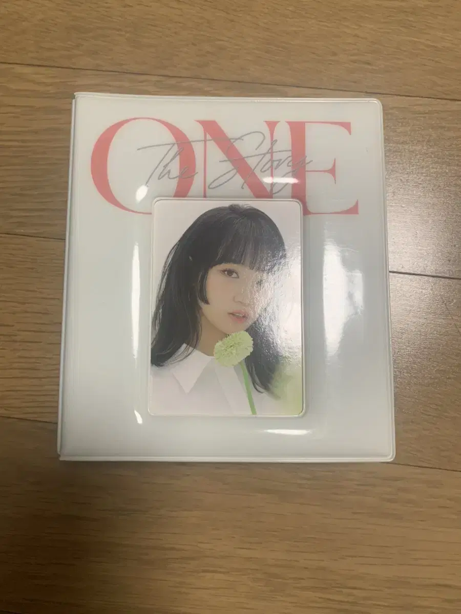 iz*one kim chaewon collect book