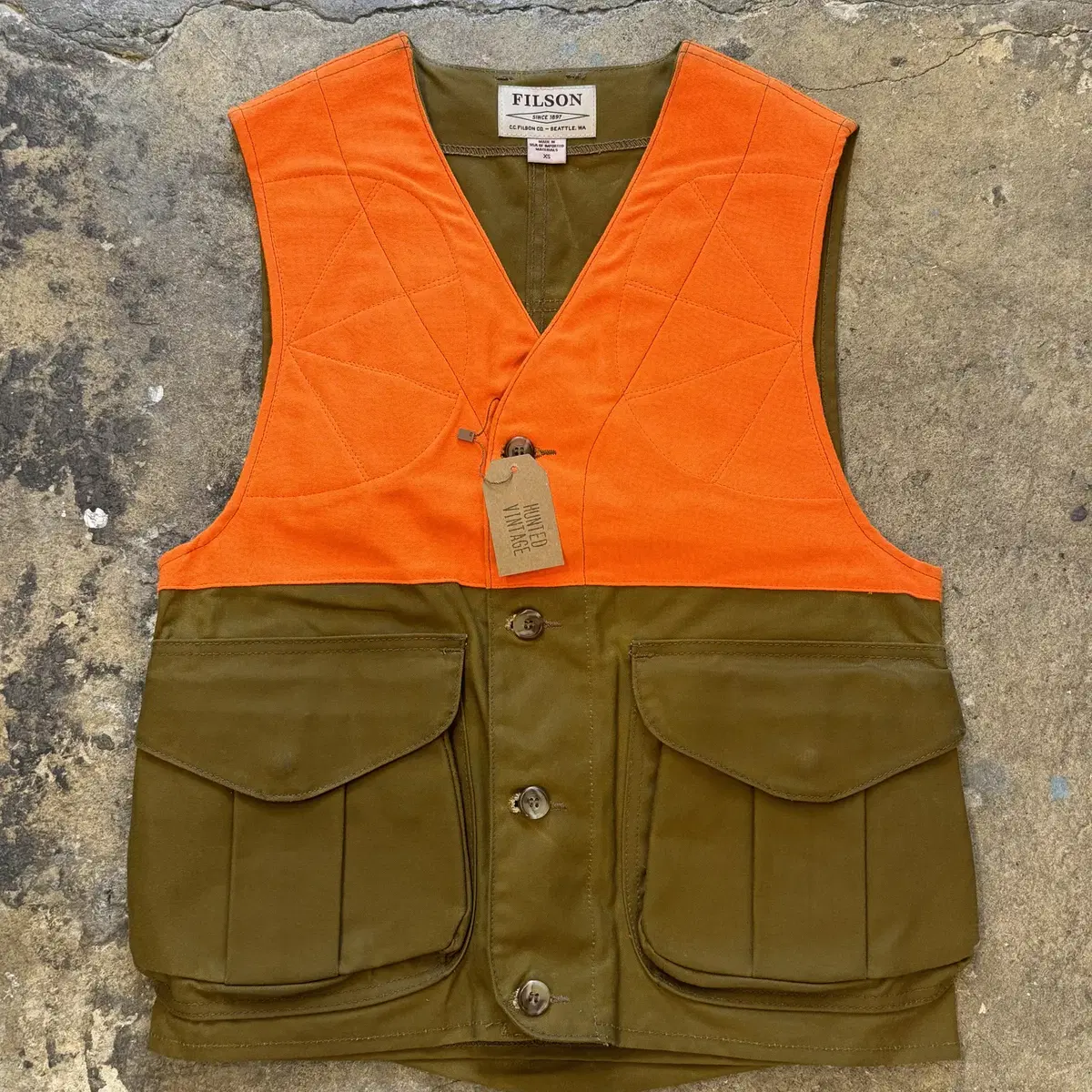 Filson (2018) Tin Hunting Vest (XS)