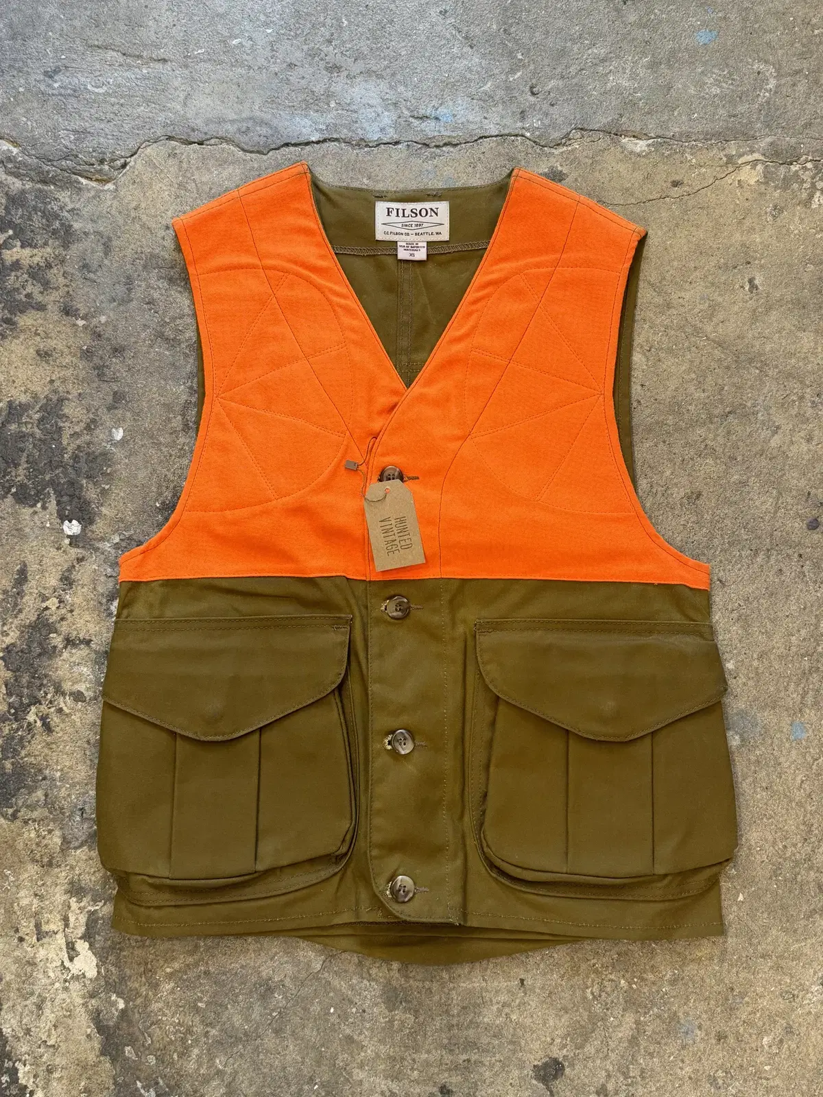 Filson (2018) Tin Hunting Vest (XS)