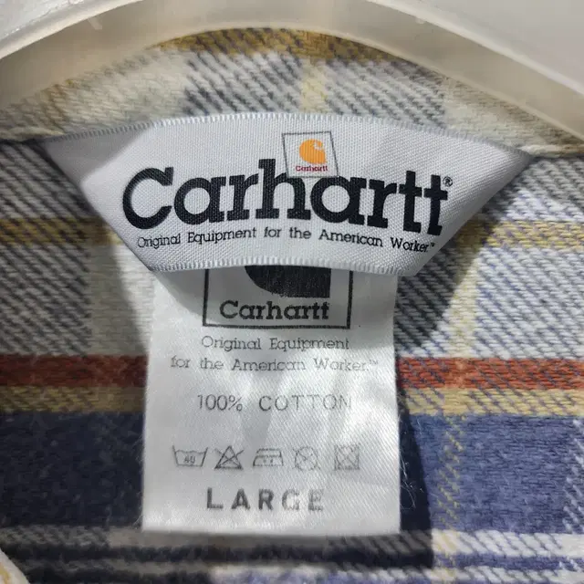 칼하트 Carhartt 체크 셔츠 와이셔츠 남방