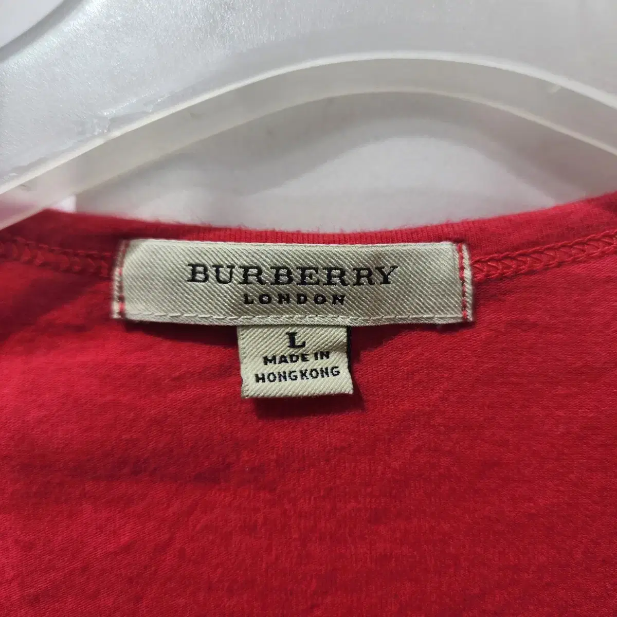 버버리 Burberry 반팔 체크 티셔츠