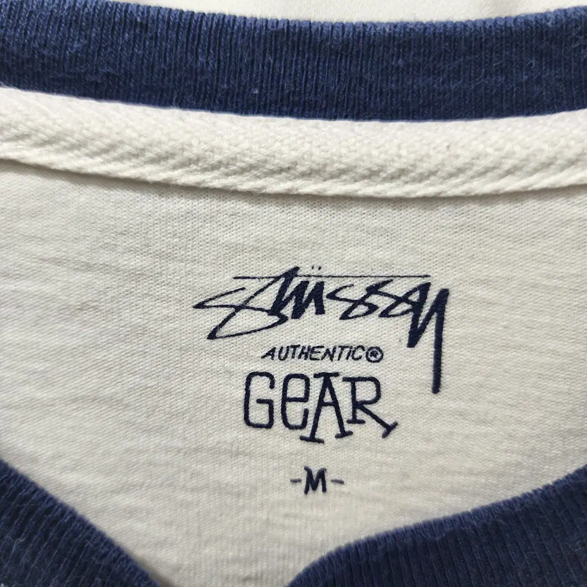 스투시 Stussy 라운드넥 7부 티셔츠