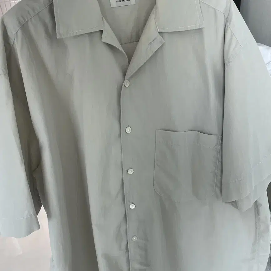 슬릭앤이지 Bueno Shirt Space Grey 2