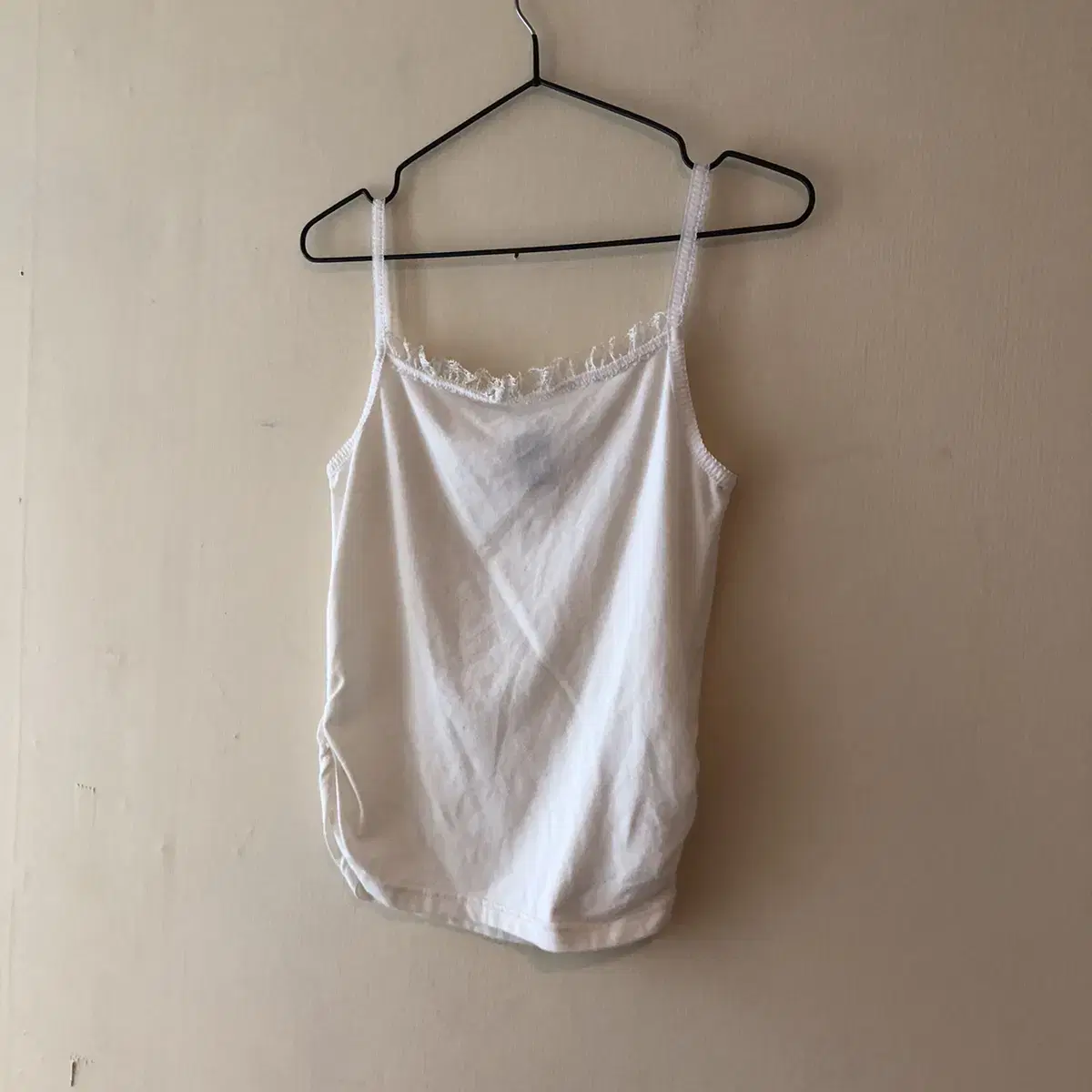 Vintage BUONA GIORNATA white sleeveles