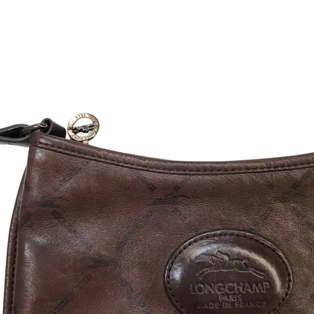 LONGCHAMP 롱샴 빈티지 가죽 크로스백