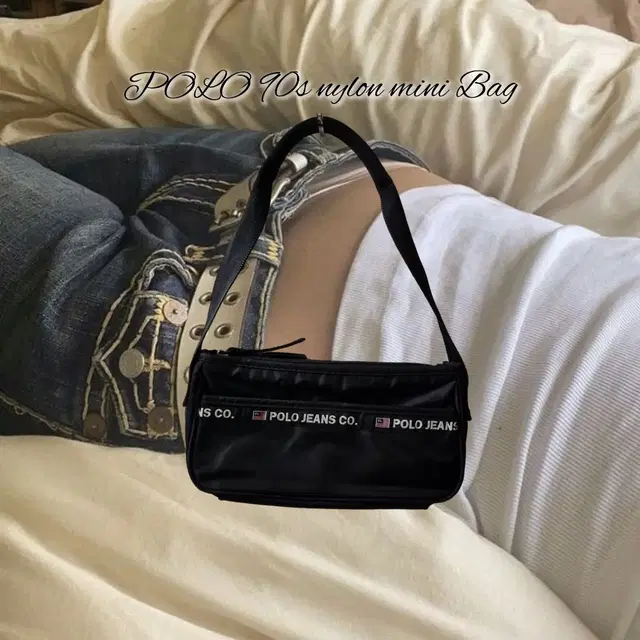 90s POLO nylon mini Bag