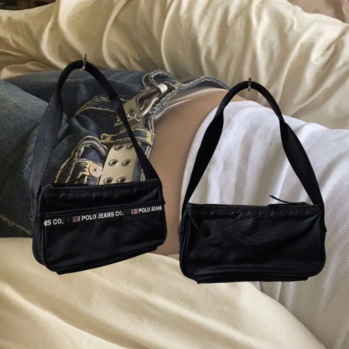 90s POLO nylon mini Bag