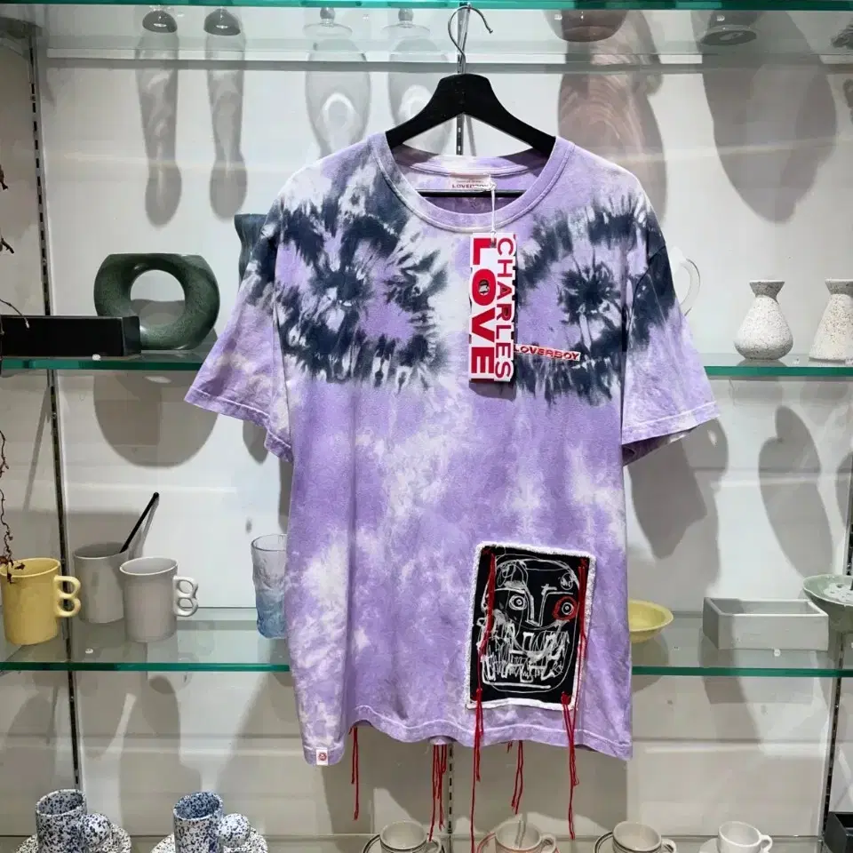 찰스제프리러버보이 tie dye eye tee