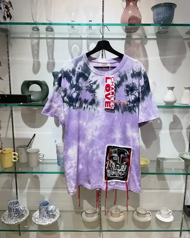 찰스제프리러버보이 tie dye eye tee