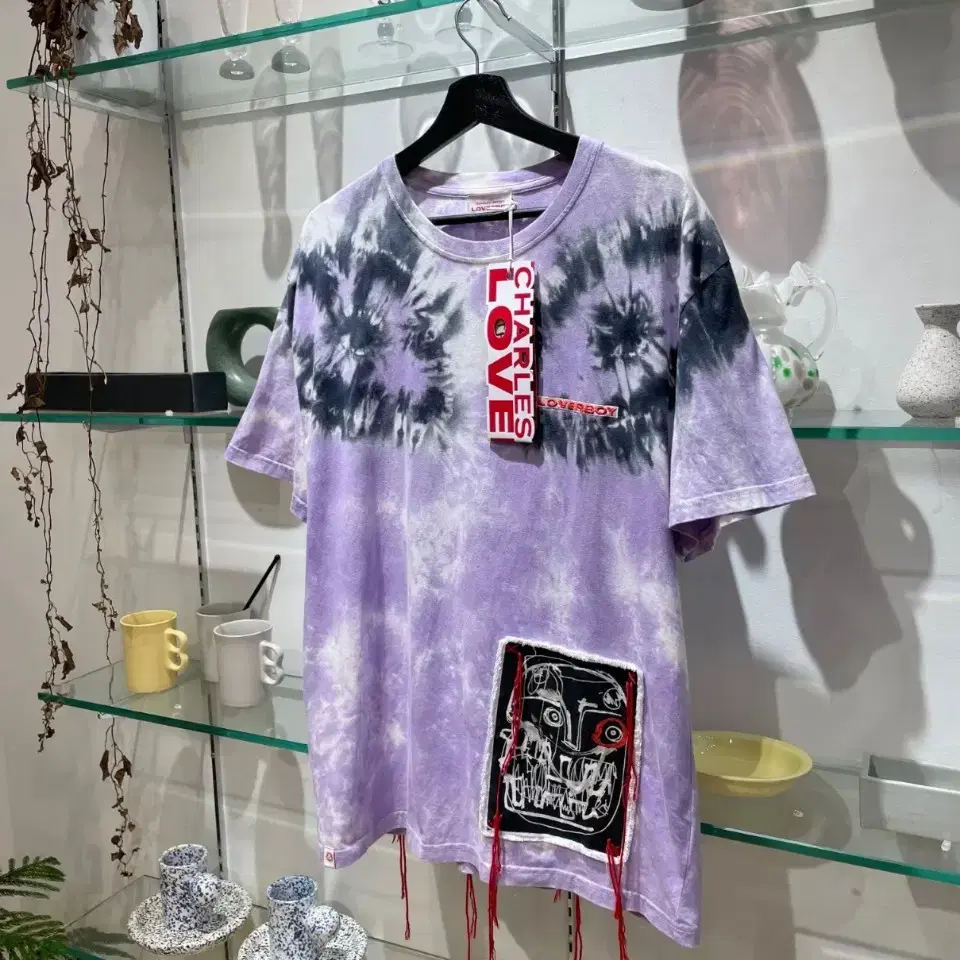 찰스제프리러버보이 tie dye eye tee