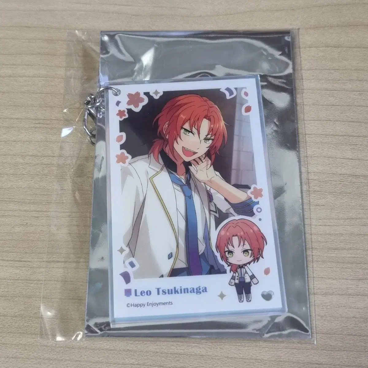 Half-priced Delivery) Anstar Tsukinaga Leo Takamine Midori Cherry Blossoms acrylic Keyring