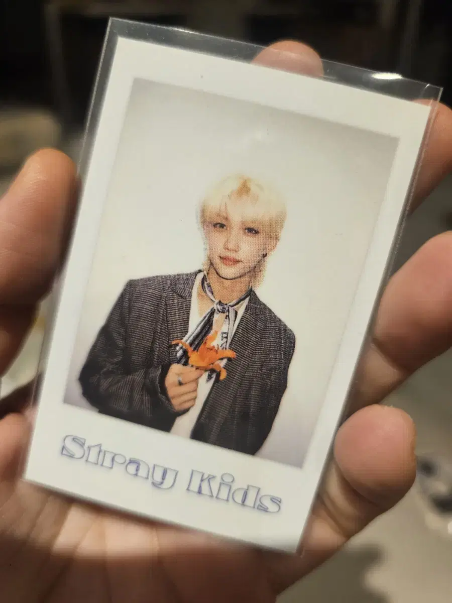 Straykids Felix polaroid photocard