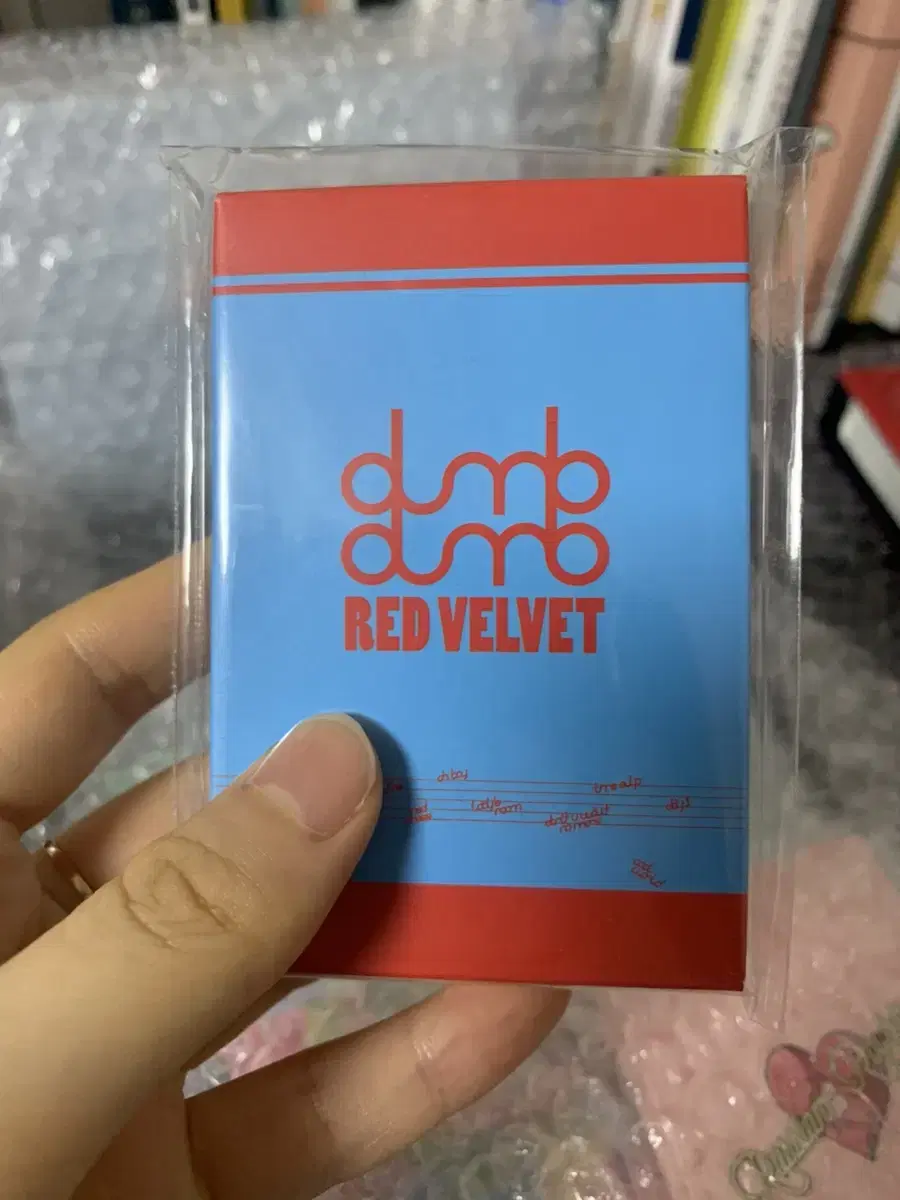 Red Velvet Dum Dum Troll popup store photocard set