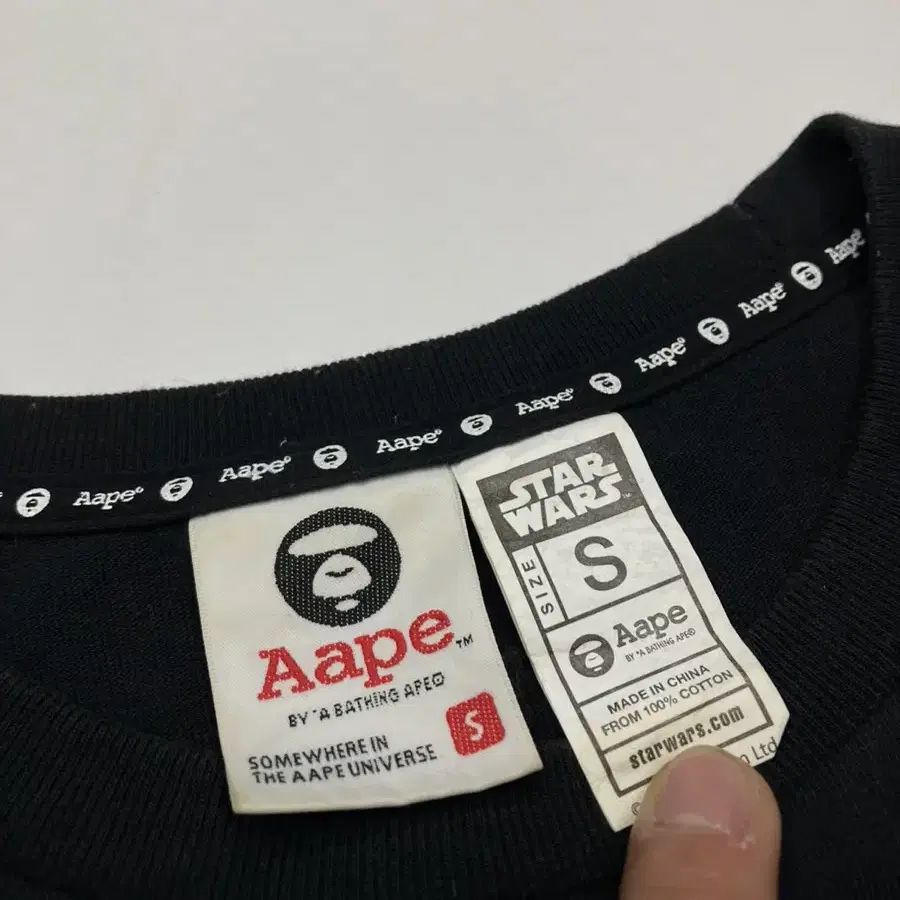 Aape 베이프 x 스타워즈 아카이브 반팔티