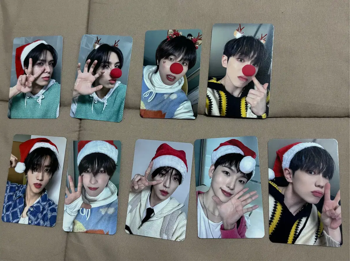 Elast Christmas unreleased photocard WTS