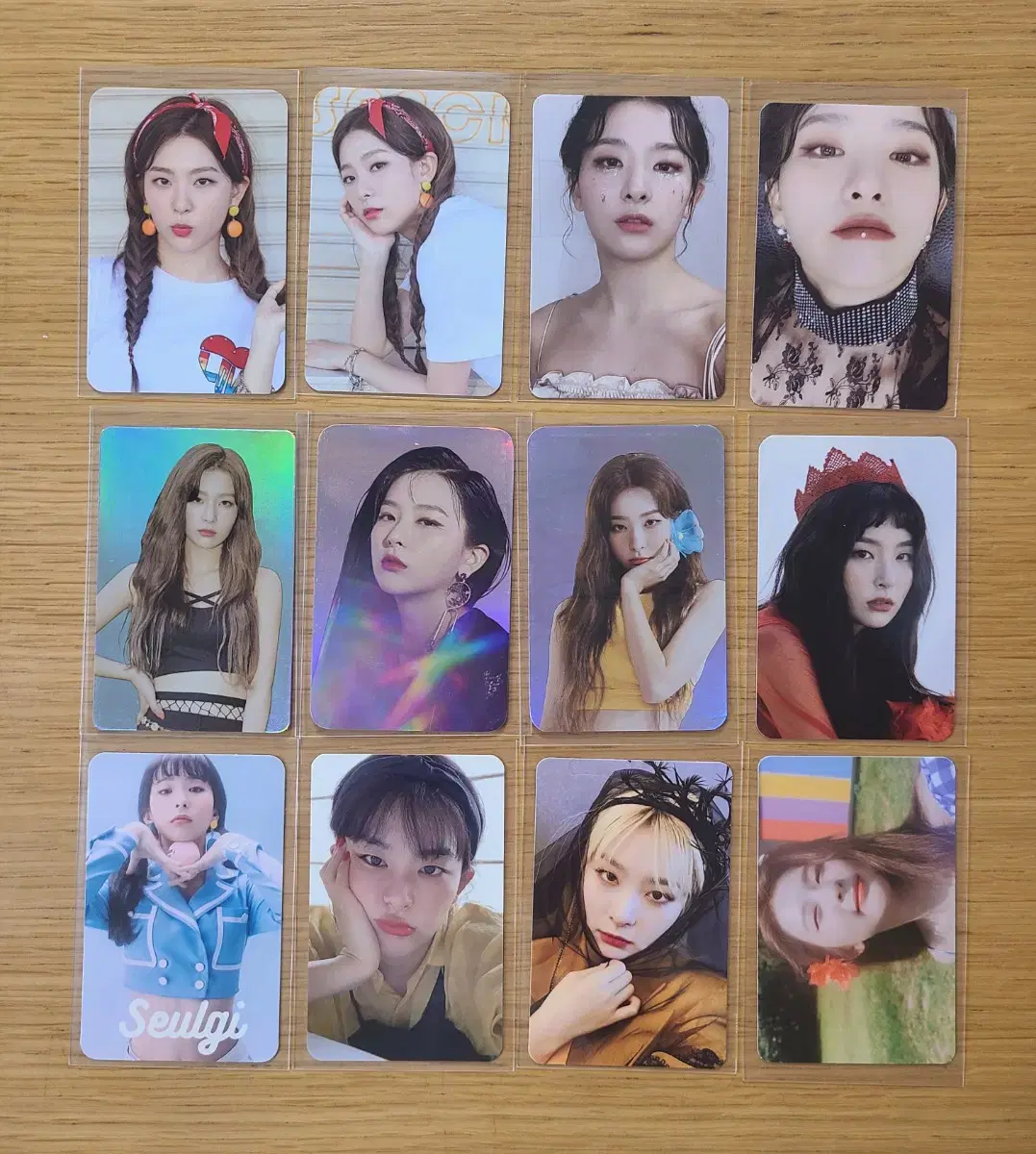 Red Velvet seulgi photocard bulk wts Redmare Peekaboo, etc.