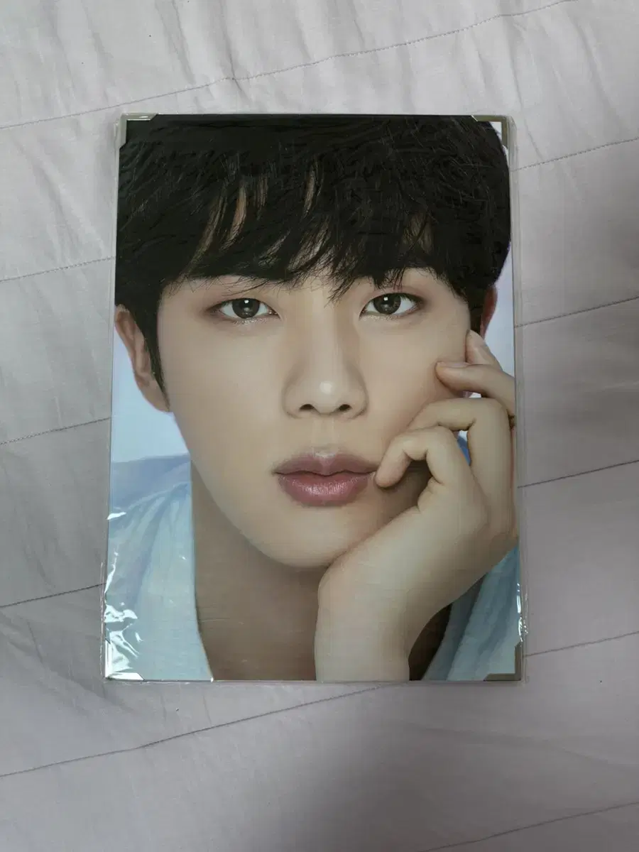 BTS kim seokjin A4 framed poster