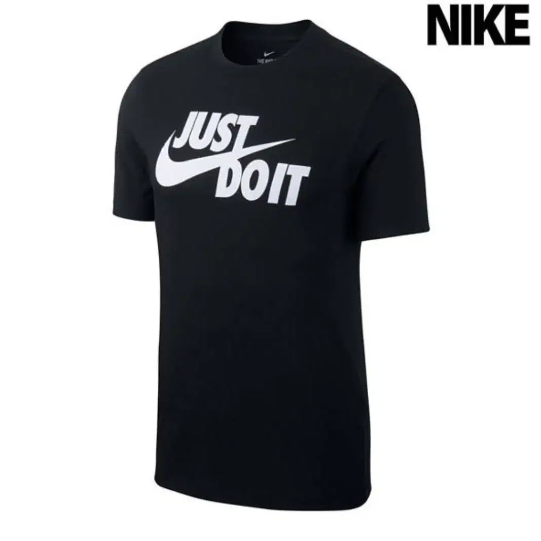 (새상품) 나이키 JUST DO IT 스우시 로고 남성 반팔티