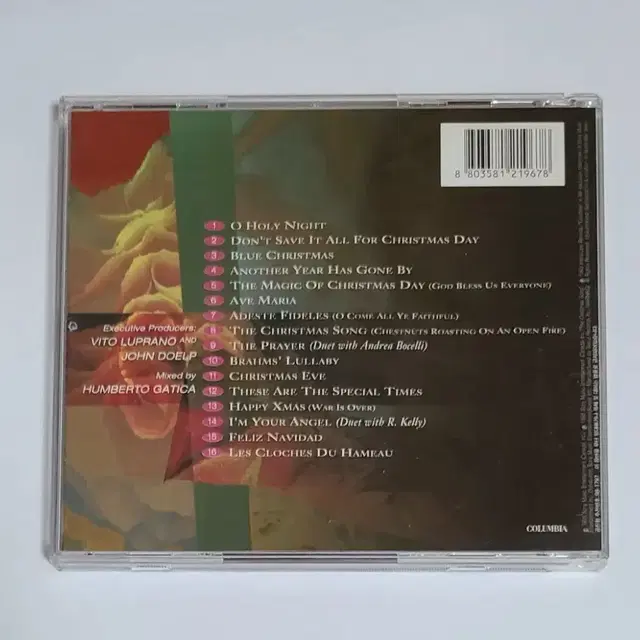 셀린 디온 These Are Special 크리스마스 앨범 시디 CD