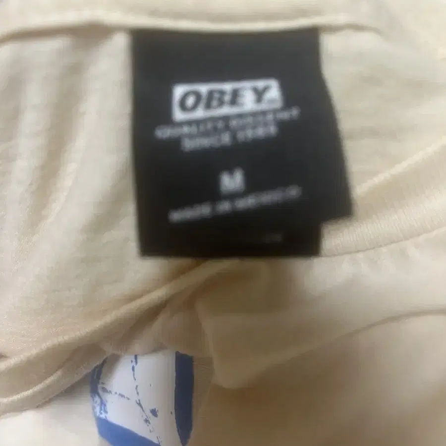 오베이 반팔 obey