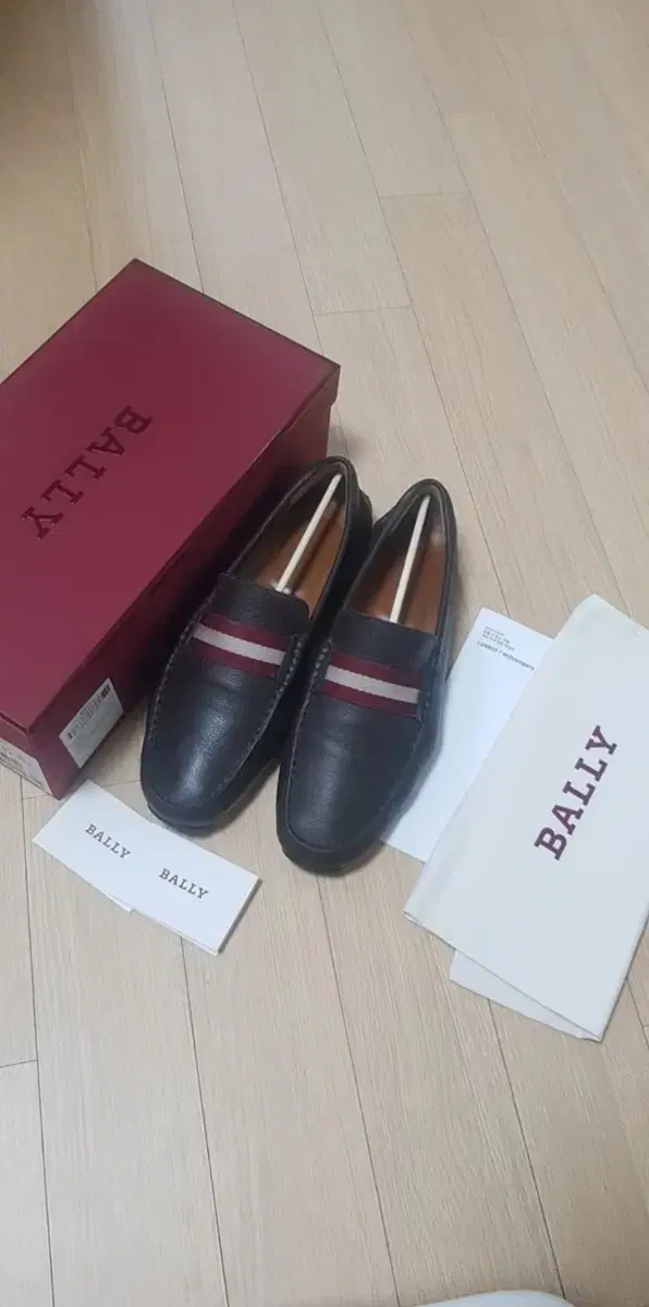 BALLY 발리 pearce 341 드라이빙 슈즈  브라운 로퍼