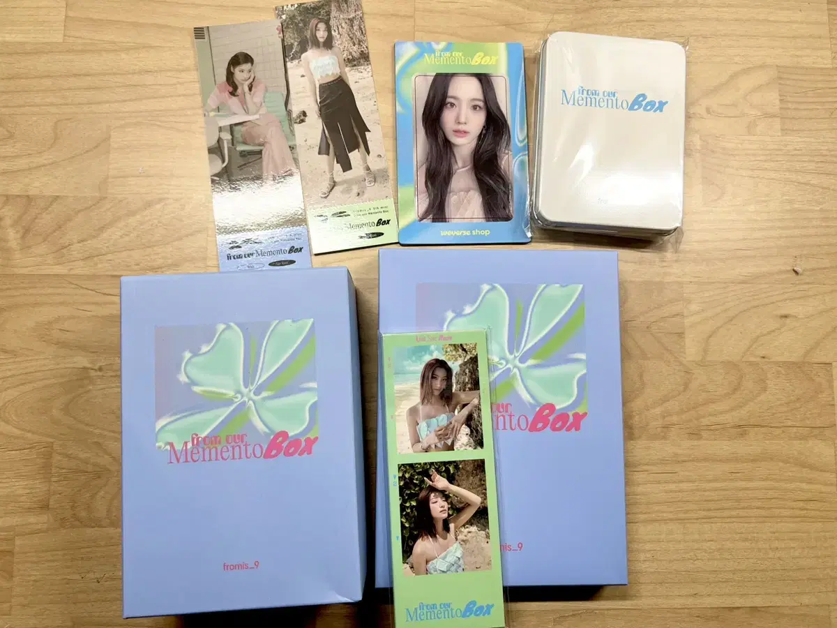 Fromis 9 from our memento box limited edition Goods in bulk