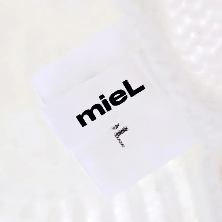 mieL 미엘 레인 뷔스티에 니트