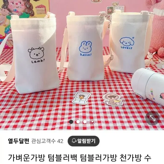 텀블러 가방