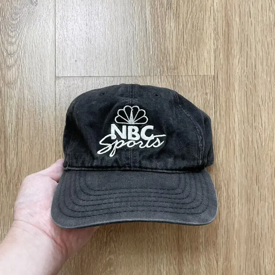 국내 유일 90s Made USA NBC 스포츠 빈티지 볼캡 모자