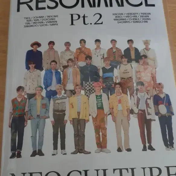 nct 2022 resonance pt.2 앨범 손상있음