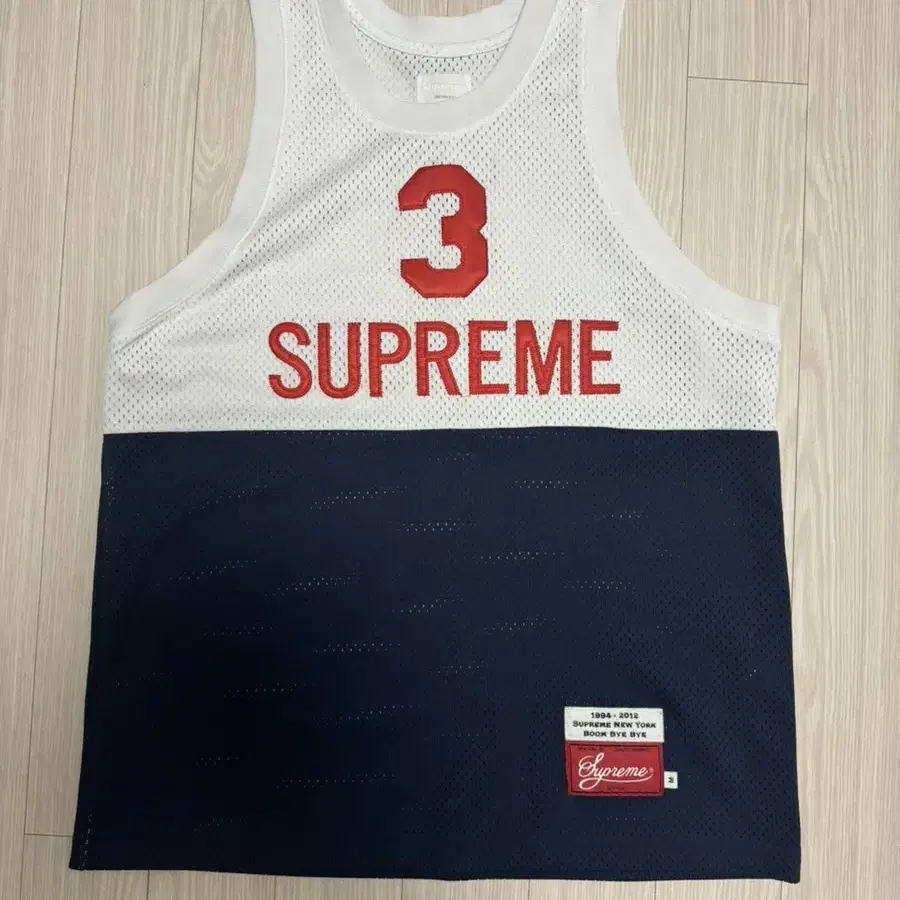 슈프림 Split top basketball jersey