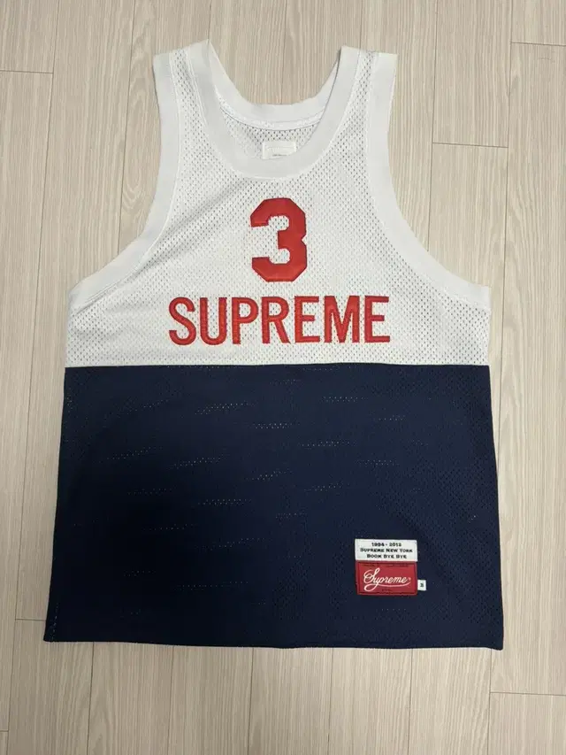 슈프림 Split top basketball jersey