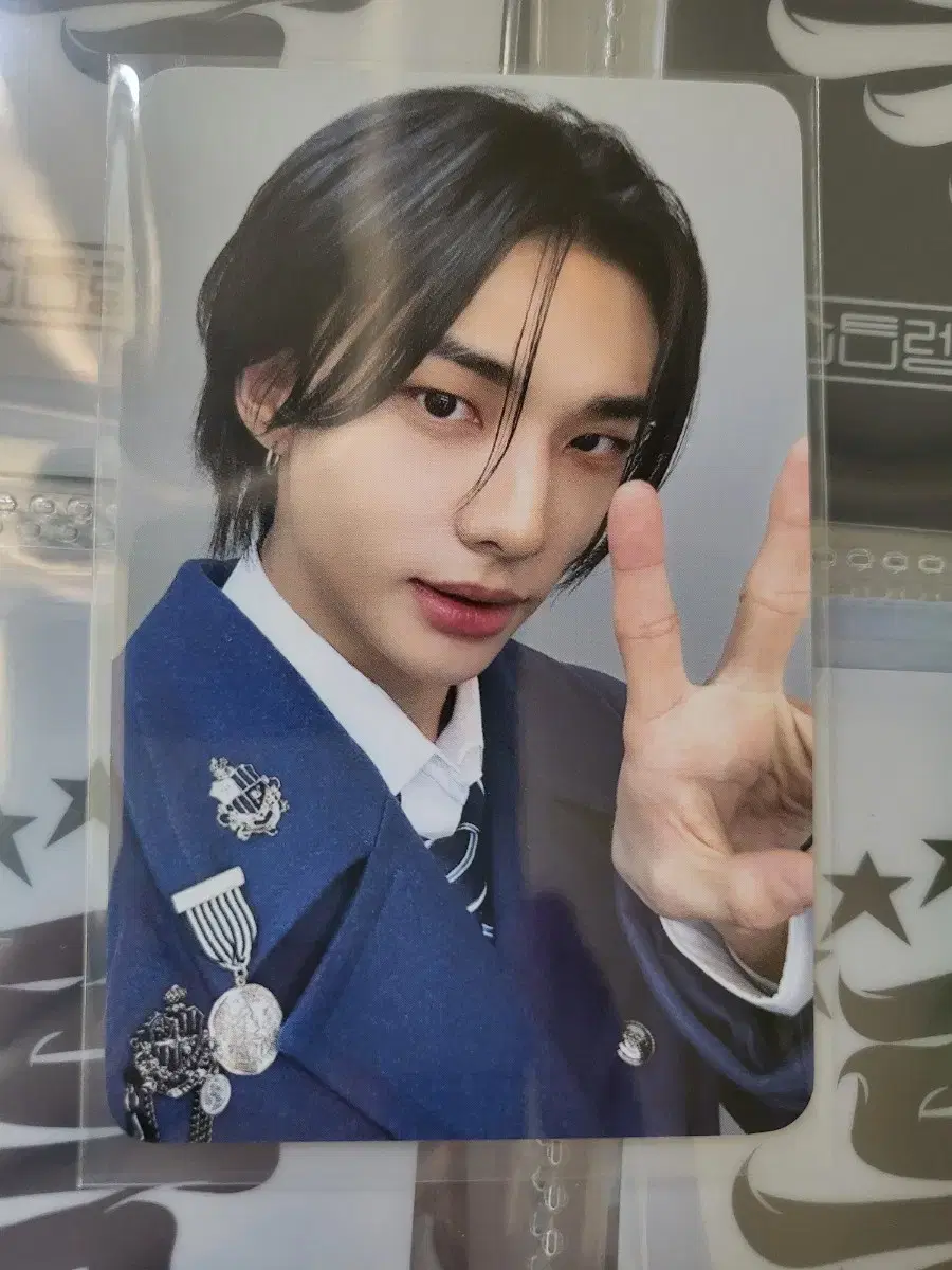 Hyunjin Stayzone Jungkon Magic School fanmeeting photocard skz Straykids