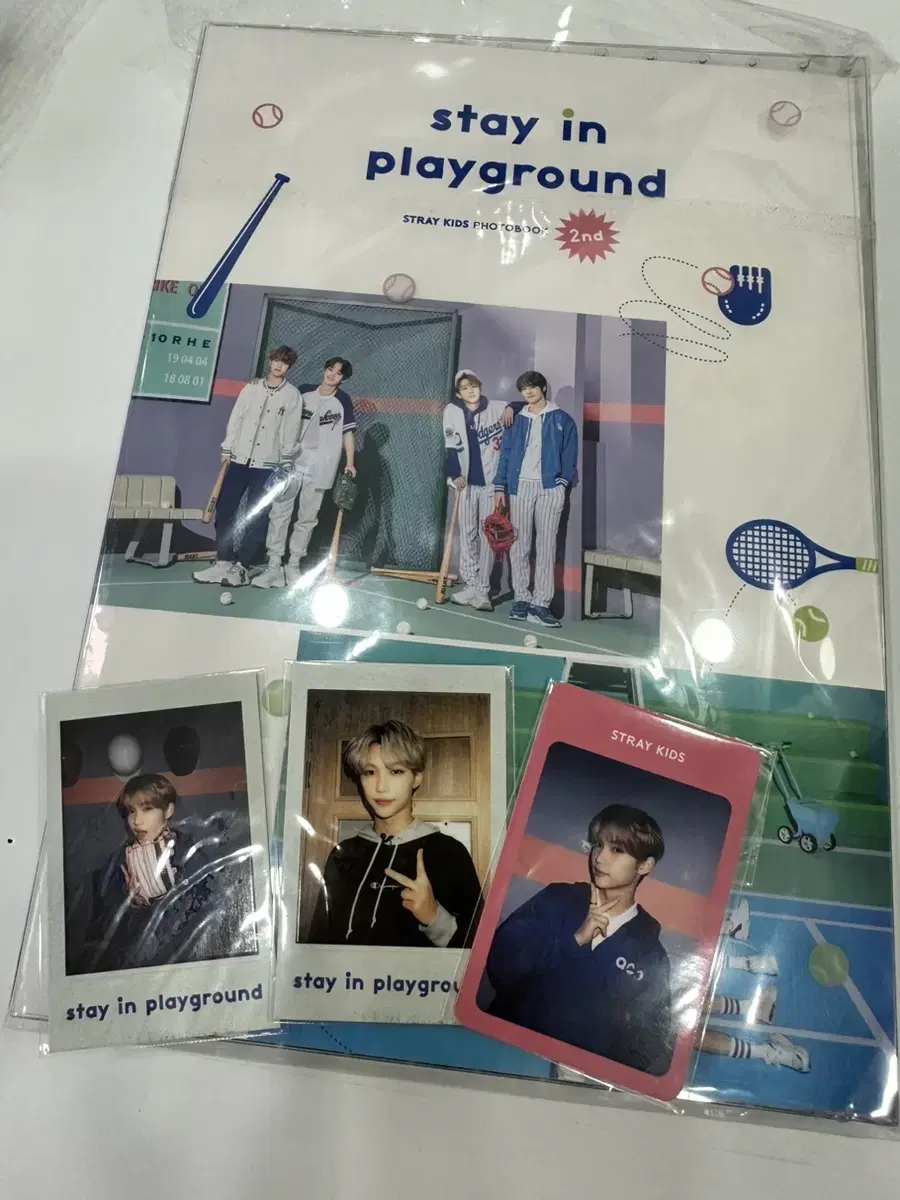 스트레이키즈 포토북 stay in playground 포카 일괄