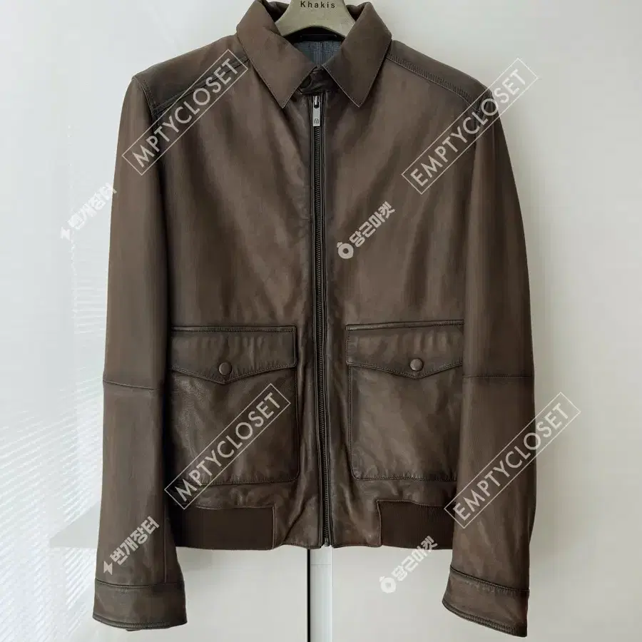 마시모 두띠 Massimo Dutti 파티나 레더 자켓